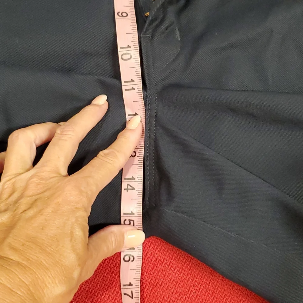 Dickies Work utility uniform shorts unisex check measurements NWOT 16 or 18 - Picture 4 of 11